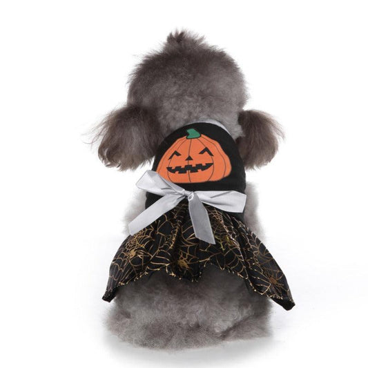 Ghost and Pumpkin Dress For Dogs
