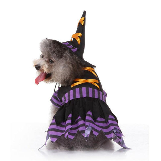 Halloween Pet Costume Skirt - Purple Acrylic Skirt For Dogs