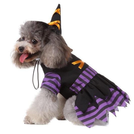 Halloween Pet Costume Skirt - Purple Acrylic Skirt For Dogs