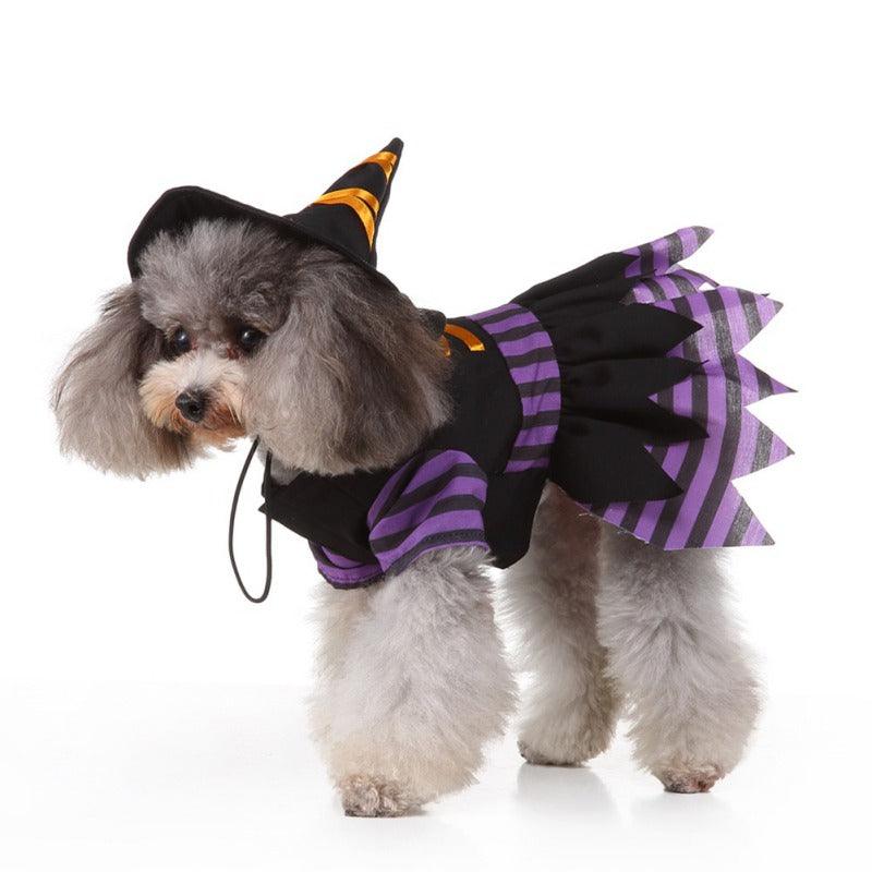 Halloween Pet Costume Skirt - Purple Acrylic Skirt For Dogs