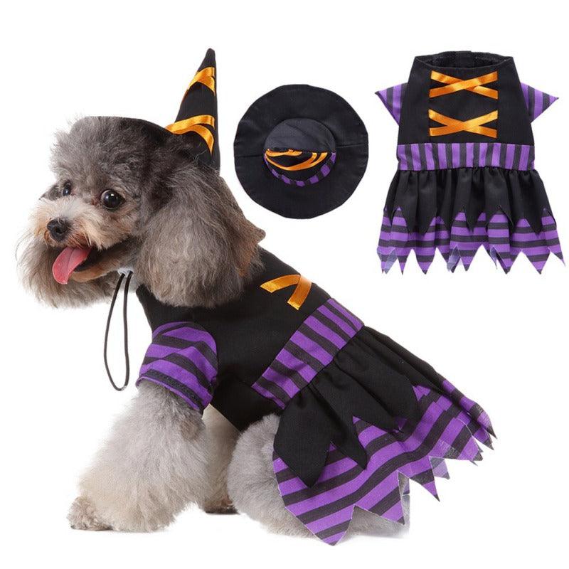 Halloween Pet Costume Skirt - Purple Acrylic Skirt For Dogs